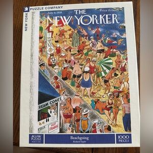 New Yorker Beachgoing Jigsaw Puzzle